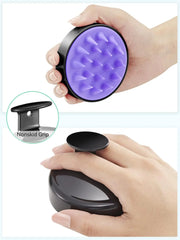 Heeta Scalp Massager Shampoo Brush – Deep Cleansing, Stress Relief, and Healthy Scalp Care Tool Ifelshop