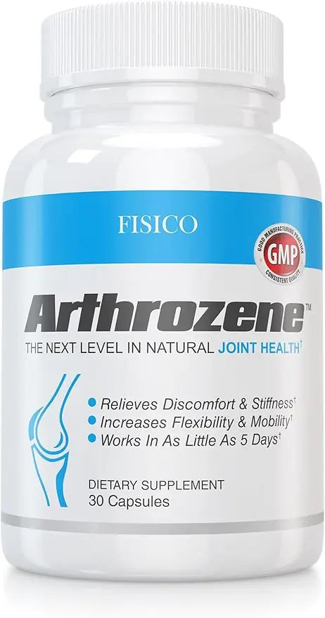 Joint Support Supplement - Promotes Mobility, Flexibility, and Comfort with Hyaluronic Acid, Collagen Type II, and Boswellia - 30 Capsules - Official Fisico Product Retailxpres