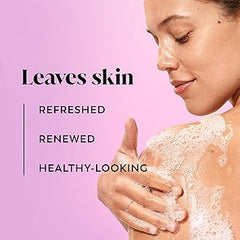 Olay Body Wash for Women, Fresh Radiance, Refreshing & Renewing, Made with Plant Based Cleansers, B3 Botanical Complex, For All Skin Types, Peach & Cherry Blossom Scent, 33 fl oz