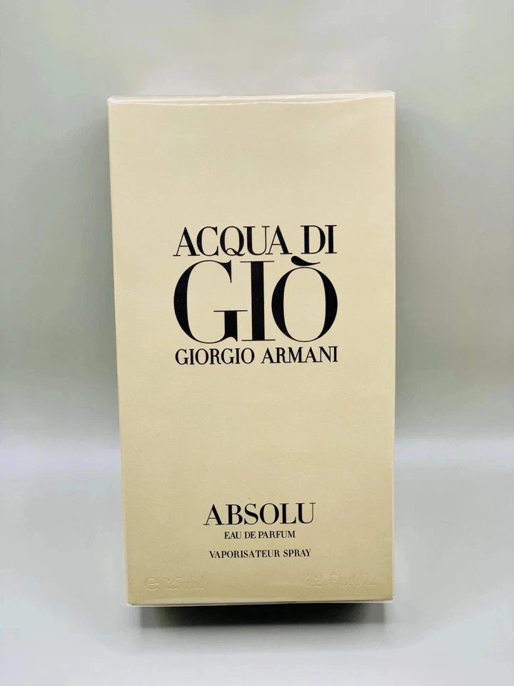 Acqua Di Gio Absolu by Giorgio Armani 4.2oz / 125ml EDP Cologne Men New In Box