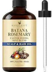 Batana & Rosemary Hair Growth Oil 2oz – Scalp Treatment & Strengthening for Growth & Loss, Thinning, Dry Scalp, Split Ends – Natural Hair Oil for Women & Men – Intensive Repair & Nourishing Formula Ifelshop