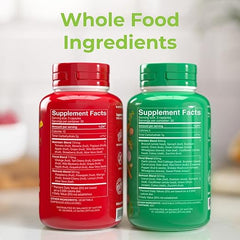 Balance of Nature Whole Food Supplement with Fruit and Vegetable Ingredients for Women, Men, and Kids - 90 Capsules, 3 Sets