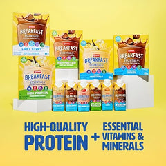 Carnation Breakfast Essentials High Protein with Fiber Ready-to-Drink, 8 FL OZ Carton, Rich Milk Chocolate (Pack of 24)