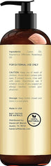 Handcraft Blends Castor Oil with Rosemary Oil - 8 Fl Oz - 100% Pure and Natural - Premium Grade Carrier Oil for Hair Growth, Eyelashes and Eyebrows, Hair & Body