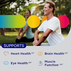 Centrum Minis Silver Multivitamin for Men 50 Plus, Multivitamin/Multimineral Supplement, Vitamin D3, B-Vitamins and Zinc, Non-GMO Ingredients, Supports Memory and Cognition in Older Adults - 280 Ct