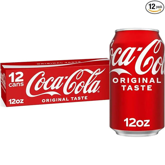 Coca-Cola 12 fl oz cans 12 pack classic soda drink