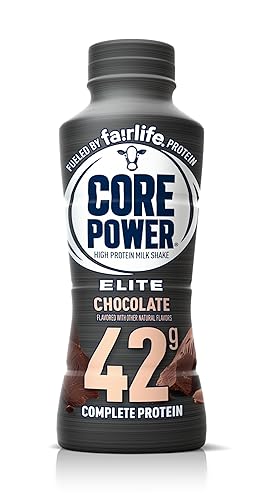 Core Power Elite High Protein Shake (42g), Chocolate, 14 Fl oz