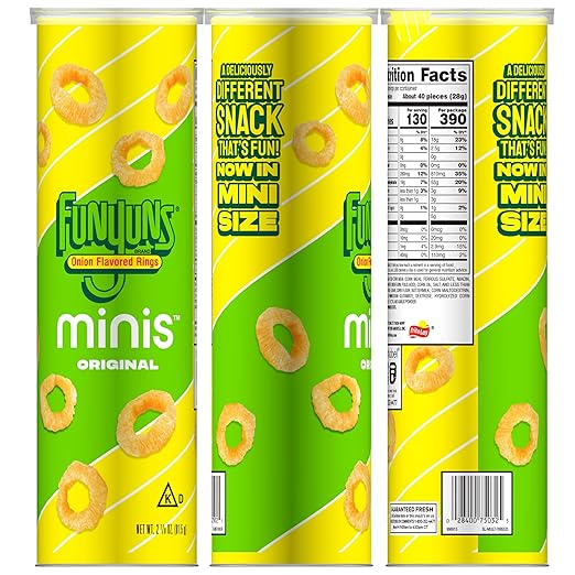 Minis, Funyuns Original, 2.875 oz Canister
