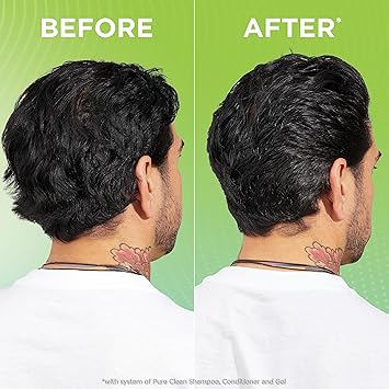 Garnier Fructis Style Pure Clean Styling Gel 6.8 Fl Oz, 1 Count, (Packaging May Vary)
