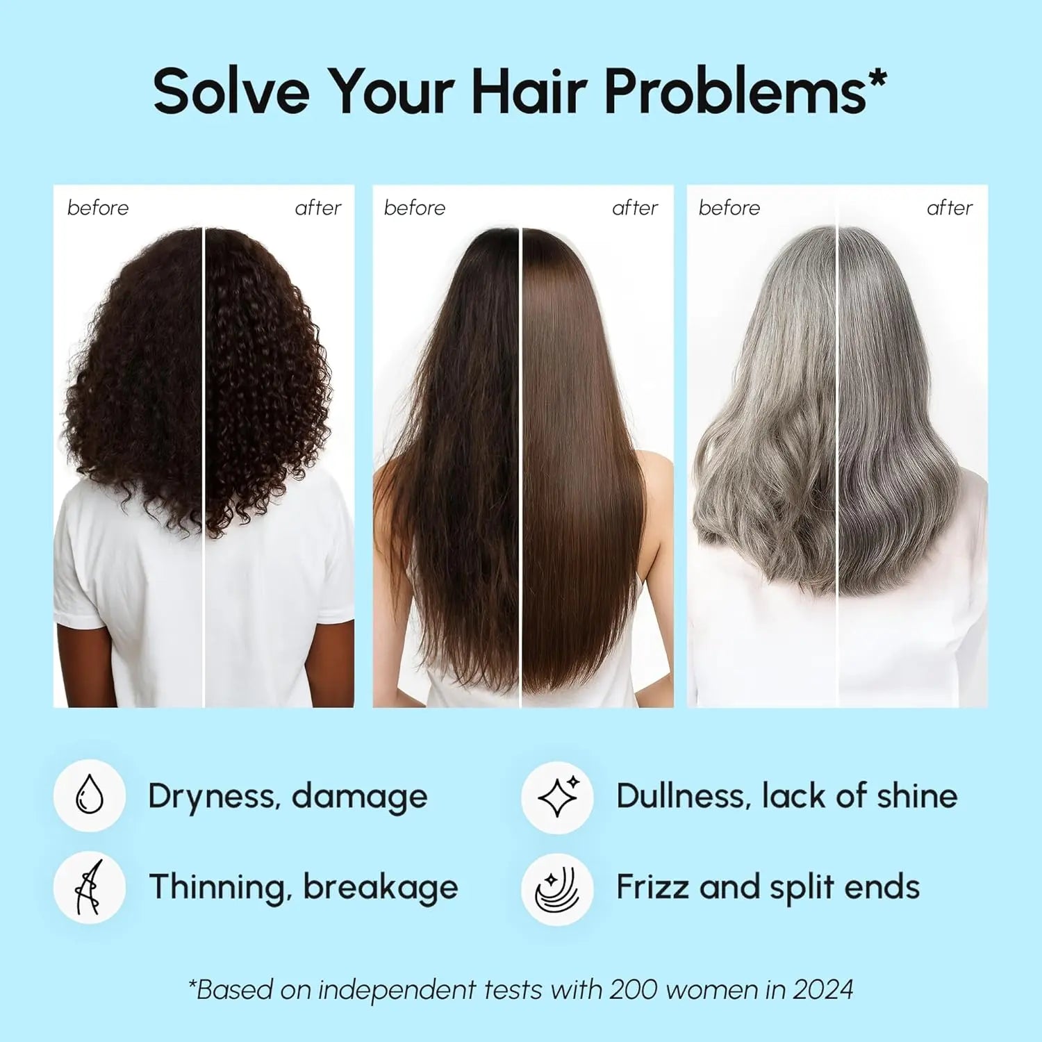 MAREE Hair Oil for Frizzy - Hair Vitamins Keratin Styling Capsules with Jojoba & Argan Oil - Anti Frizz Serum for Women Heat Protectant Ifelshop