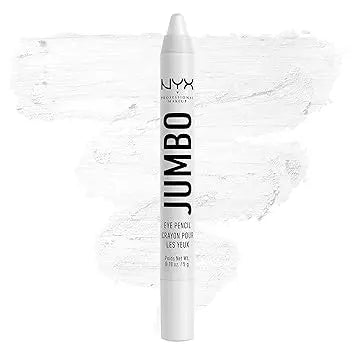 NYX PROFESSIONAL MAKEUP Jumbo Eye Pencil, Blendable Eyeshadow Stick & Eyeliner Pencil - Milk (White) Retailxpres