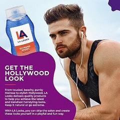 LA Looks Styling Hair Gel - Extreme Sport - 20 Oz - Hold for High Performance Activity