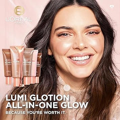 L'Oreal Paris Makeup True Match Lumi Glotion, Natural Glow Enhancer, Illuminator Highlighter, Bronzing Drops For a Sun-Kissed Glow, 903 Medium