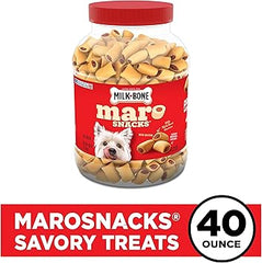 Milk-Bone MaroSnacks Small Dog Treats With Bone Marrow, 40 Ounce Container