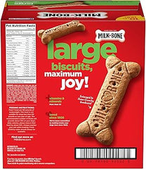 Milk-Bone Original Dog Treats Biscuits for Large Dogs, 10 Pounds (Packaging May Vary)
