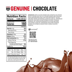 Muscle Milk Genuine Protein Shake, Chocolate, 25g Protein, 11.16 Fl Oz (Pack of 12), Packaging May Vary