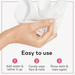 Olay Daily Facials, Daily Clean Makeup Removing Facial Cleansing Wipes, 5-in-1 Water Activated Cloths, Exfoliates, Tones and Hydrates Skin, 66 count