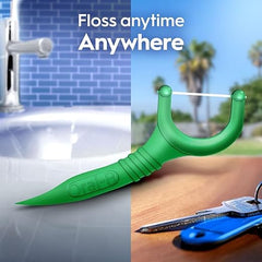 Oral-B Glide Complete Floss Picks, Dental Floss Picks, Scope Outlast, 75-ct, Toothpicks Floss Picks