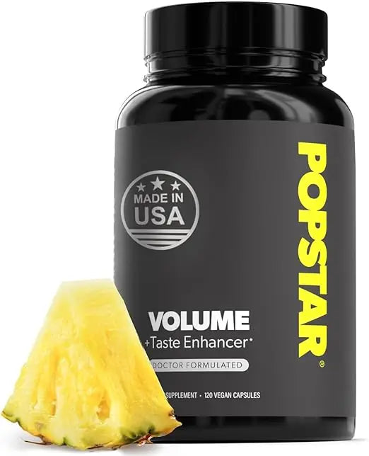 POPSTAR Labs Semen Volume Booster - Men's Semen Health & Fertility Supplement - Doctor Formulated to Increase Load Volume - Made in USA - Non-GMO, Organic, Vegan - 120 Capsules (1 Month Supply) Retailxpres