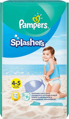 Pampers Splashers Size 4-5 9-15 kg Disposable Swim Diapers for Optimal Protection in Water, 11 Pieces