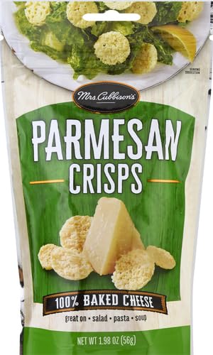 Mrs. Cubbison's Flavor 100 Real Keto Friendly Great for Snacking and Salad Topper, Parmesan Cheese Crisps, 1.98 Ounce
