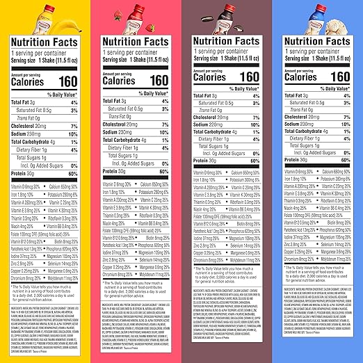 Premier Protein Shakes, 8 Flavor Variety Pack, 30g Protein, 1g Sugar, 24 Vitamins & Minerals, Nutrients to Support Immune Health 11.5 Fl Oz (8 Pack)