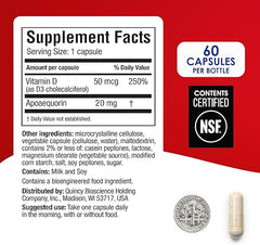 Prevagen Extra Strength Capsules, 60ct 3 Pack, Prevagen with Apoaequorin & Vitamin D