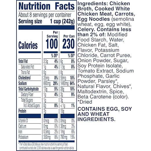Progresso Traditional, Chicken Noodle Soup, Ready To Serve, 19 oz., 4 Pack
