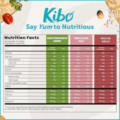 Kibo Chickpea Chips 3 Flavor Variety Pack - High Protein-Fiber, Plant-Based, Gluten-Free, Non-GMO, Vegan, Made with Real Veggies - 1 oz, 12 Pack Retailxpres