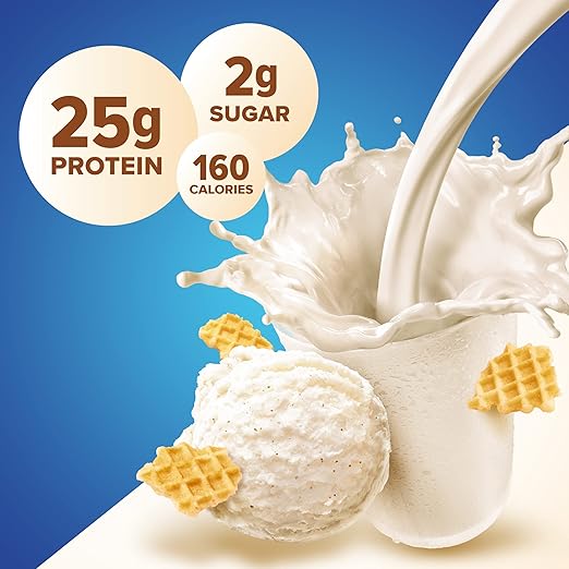 Pure Protein Powder, Whey, High Protein, Low Sugar, Gluten Free, Vanilla Cream, 1.75 lbs