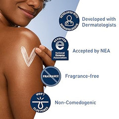 CeraVe Moisturizing Cream, Body and Face Moisturizer for Dry Skin, Body Cream with Hyaluronic Acid and Ceramides, Daily Moisturizer, Oil-Free, Fragrance Free, Non-Comedogenic, 19 Ounce