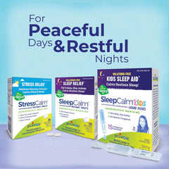 Boiron StressCalm for Relief of Stress, Anxiousness, Nervousness, Irritability, and Fatigue - 60 Count