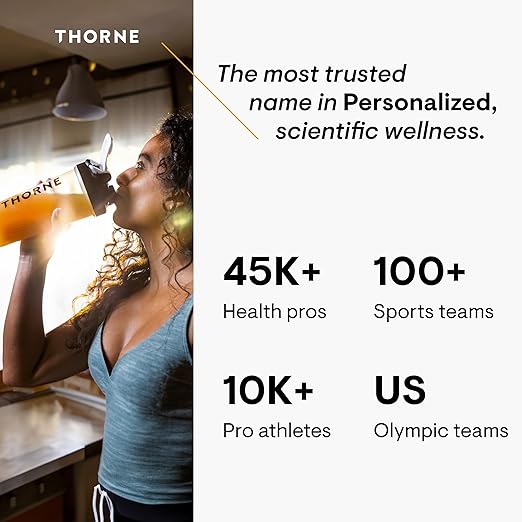 THORNE - NiaCel 400 - NAD Supplement - Nicotinamide Riboside - Support Healthy Aging, Cellular Energy Production, & Sleep-Wake Cycle* - NSF Certified for Sport - Gluten Free - 60 Capsules- 60 Servings