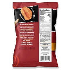 WILDE Protein Chips Barbeque, Thin and Crispy High Protein Snacks, Keto Friendly, Low Carb Chips, Real Ingredients, 1.34oz (Pack of 8)