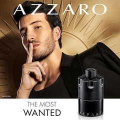 Azzaro The Most Wanted Eau de Parfum Intense - Woody & Seductive Mens Cologne - Fougère, Ambery & Spicy Fragrance for Date Night - Lasting Wear - Luxury Perfumes for Men