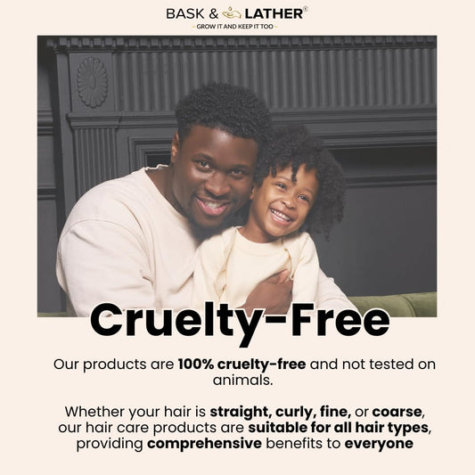 Bask & Lather Scalp Stimulator Hair Growth Oil, Cold Pressed Mint and Rosemary Blend with Grapeseed for Hair Growth, Organic Natural Leave in, All Hair Types, 2 Fl Oz IFELSHOP