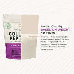 Live Conscious Collagen Peptides Powder Naturally-Sourced Hydrolyzed Collagen for Hair Skin Nails and Joint Support Type I and III Grass-Fed Collagen for Women and Men 16oz Ifelshop