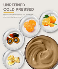 Batana Oil for Nourishes Hair 100% Natural Pure Batana Oil Paste from Dr. Sebi Honduras Enhances Thickness Organic Raw Batana Hair Mask for Women and Men 4.05 Oz Ifelshop