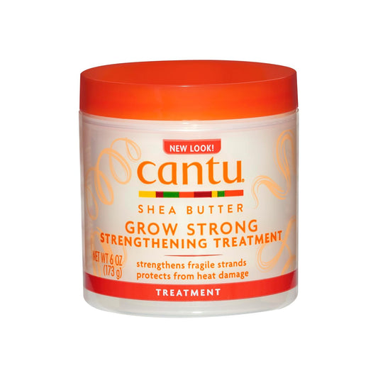 Cantu Grow Strong Strengthening Treatment, 6 Oz – Deep Hair Repair for Damaged and Weak Hair Ifelshop