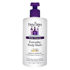 Fairy Tales Daily Cleanse Kids Body Wash, Everyday Body Wash for Kids and Toddler- Soap for Bath or Shower, No Harsh Chemicals or Toxins - 16oz