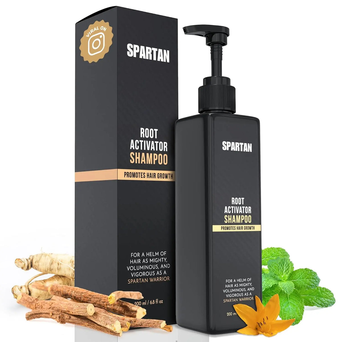 SPARTAN™ Root Activator Shampoo For Men - Hair Growth Shampoo for Hair Loss and Thinning Hair Ifelshop