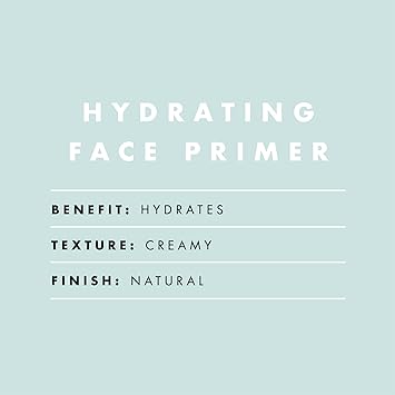 e.l.f. Hydrating Face Primer, Makeup Primer For Flawless, Smooth Skin & Long-Lasting Makeup, Fills In Pores & Fine Lines, Vegan & Cruelty-free, Small