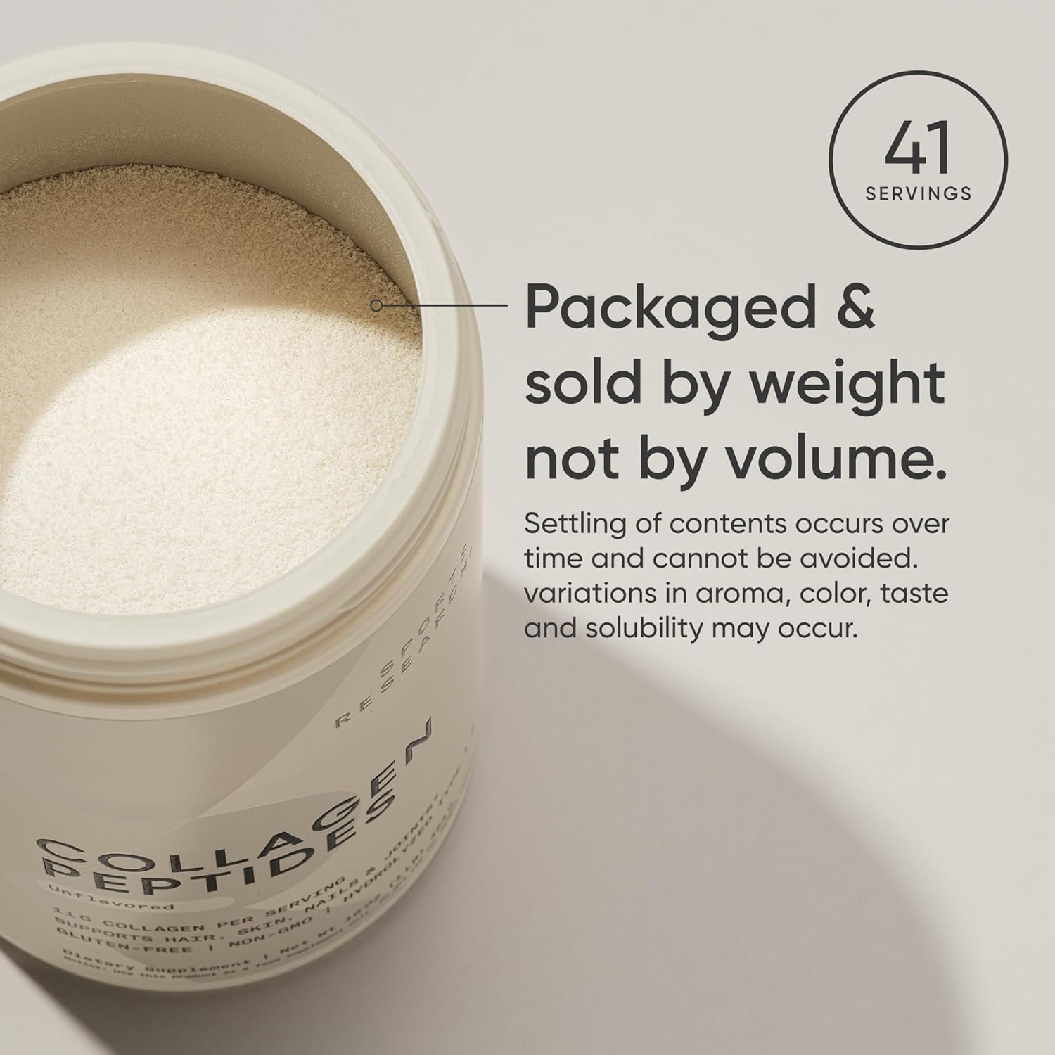 Sports Research Collagen Peptides Powder Hydrolyzed Type 1 & 3 Collagen for Women and Men Ifelshop