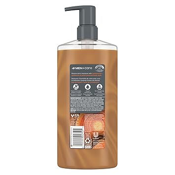 DOVE MEN + CARE Body Wash Sandalwood & Cardamom Oil Plant-Based Moisturizing Body Wash for Men, 26oz