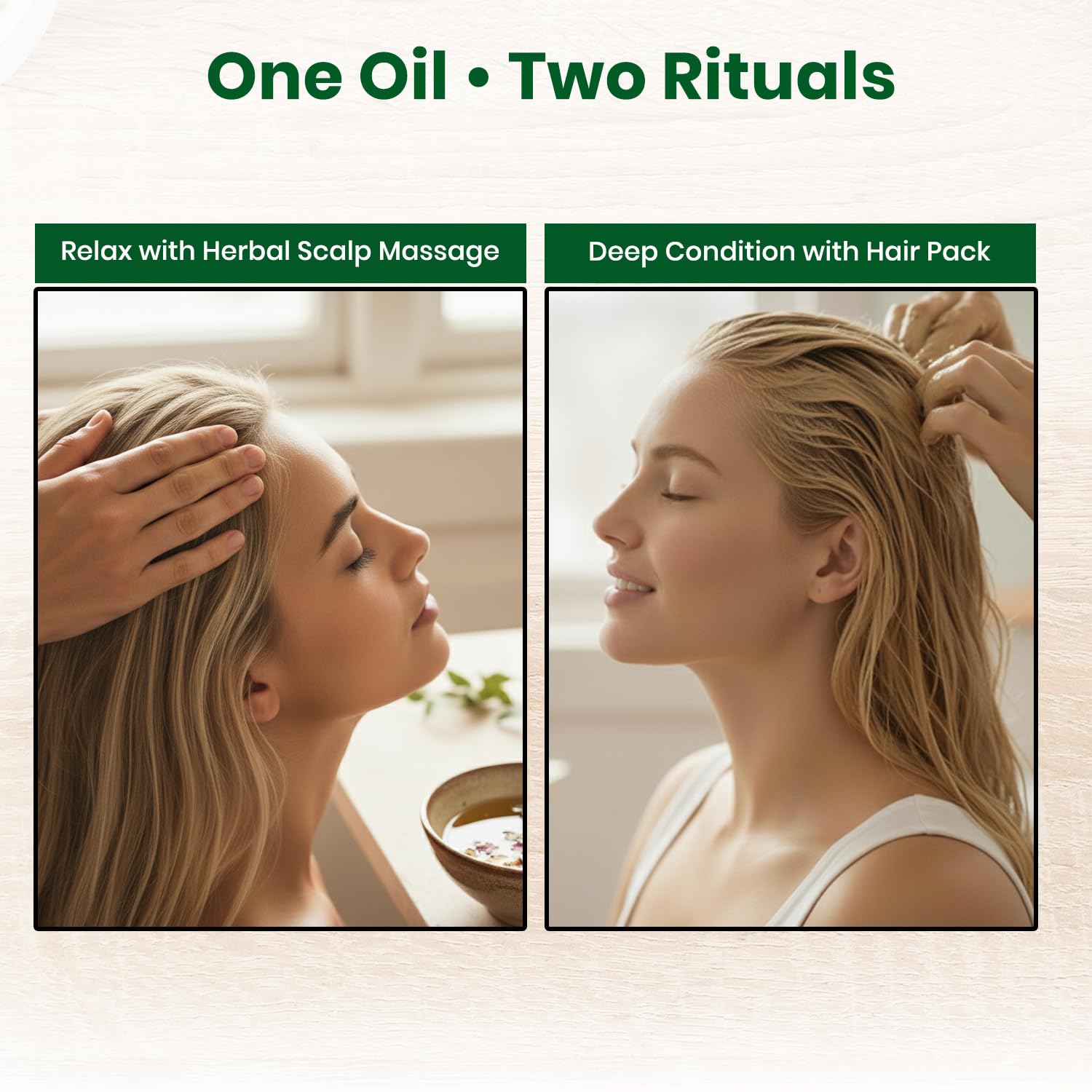 Foodherbs Premium Herbal Hair Oil Mix – 18 Ayurvedic Herbs for Natural Hair Growth, Strong Roots, Fuller Volume & Shiny Healthy Strands | DIY Oil Infusion Ifelshop