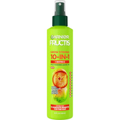 Garnier Fructis Grow Strong Thickening 10-in-1 Spray, Biotin-C, 8.1 Fl Oz, 1 Count (Packaging May Vary) Ifelshop