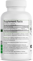 Bronson Ginkgo Biloba Extra Strength Supports Brain Function & Memory Support, 120 Vegetarian Capsules