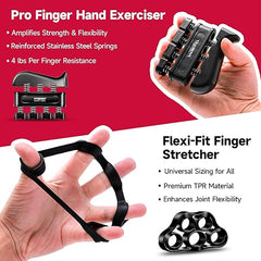 FitBeast Grip Strengthener Forearm Strengthener Hand Grips Strengthener Kit - 5 Pack Adjustable Resistance Retailxpres