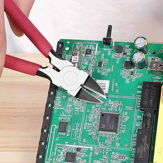 IGAN-P6 6-inch Ultra Sharp & Powerful Side Cutter Clippers with Longer Flush Cutting Edge, Ideal Wire Snips for Crafting, Floral, Electrical & Any Clean Cut Needs Retailxpres