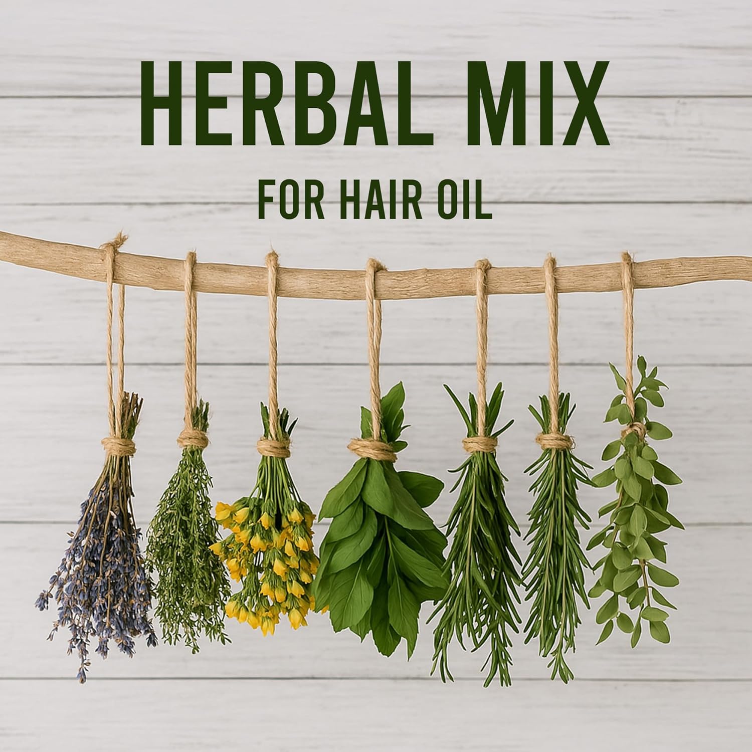 Well’s Herbal Hair Oil Mix – 18-Herb Blend for Hair Oil Infusion, Scalp Care & Hair Conditioning, 2.5 oz (70 g) Ifelshop